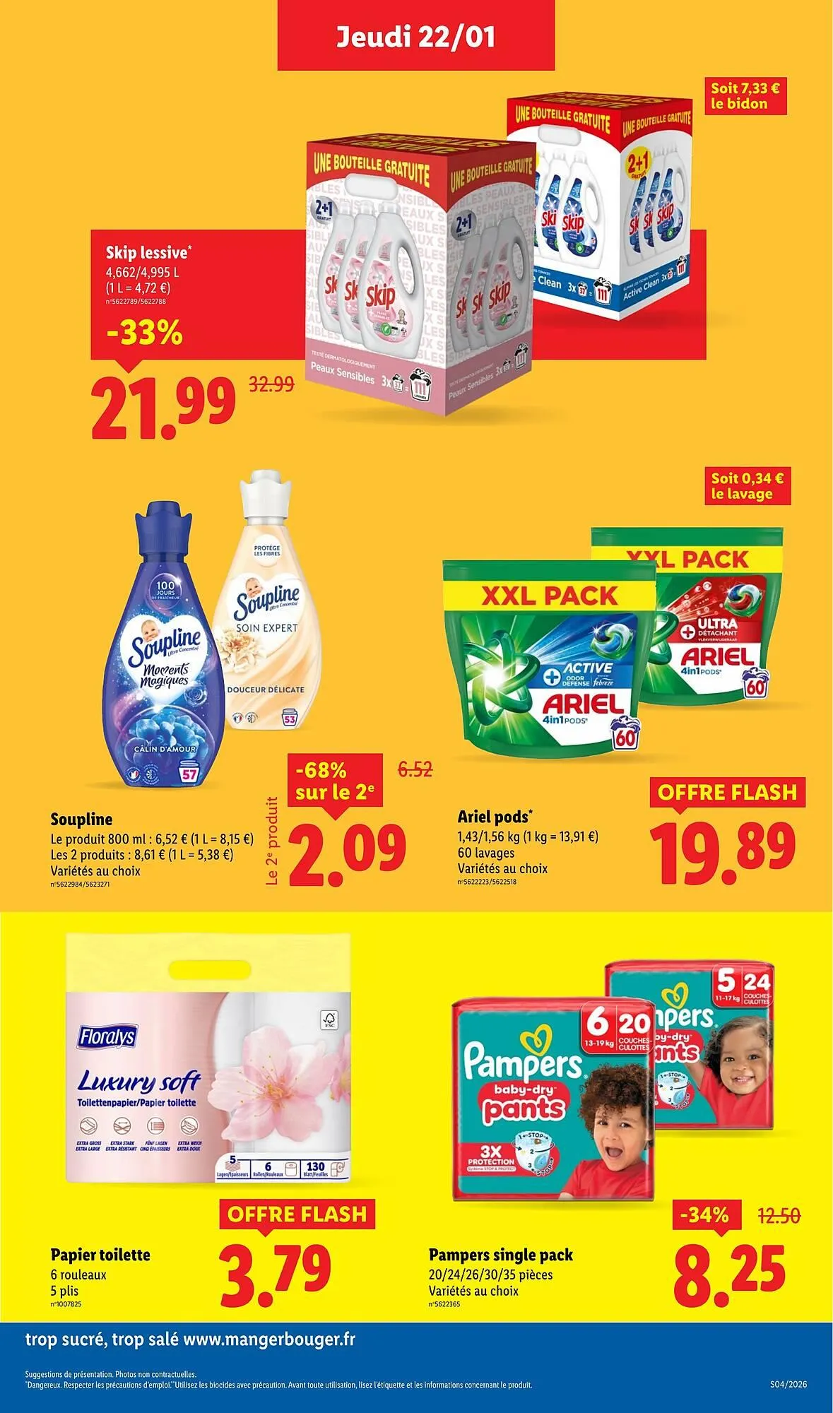Catalogue Lidl du 22 janvier au 28 janvier 2026 - Catalogue page 21