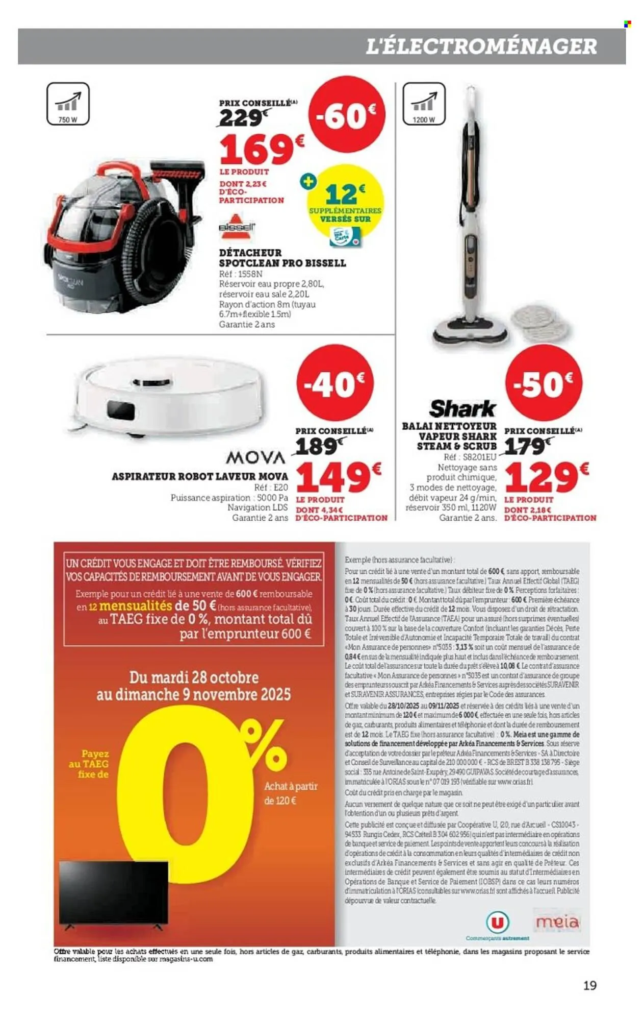 Catalogue Hyper U du 28 octobre au 9 novembre 2025 - Catalogue page 19