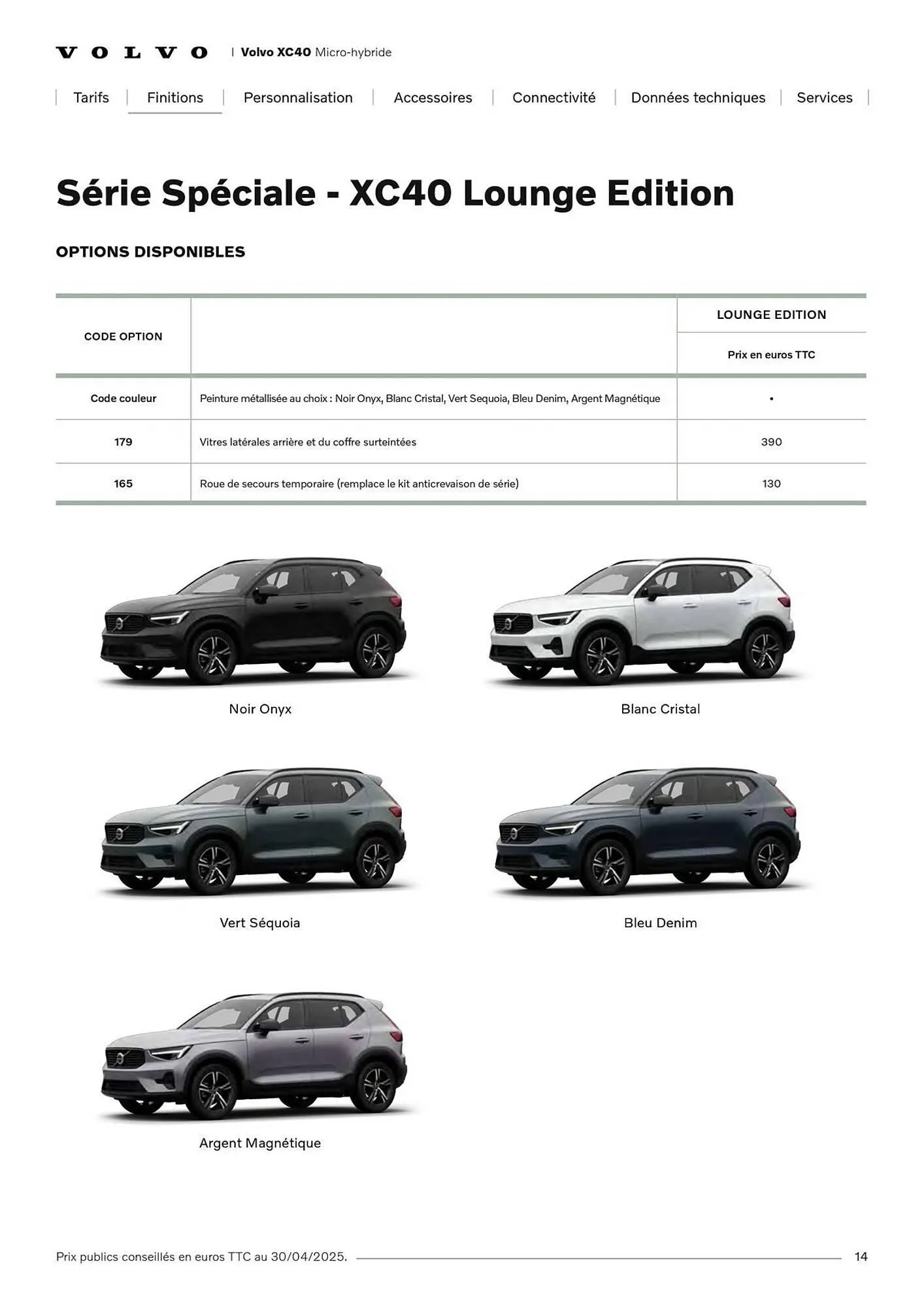 Catalogue VOLVO du 7 janvier au 31 janvier 2027 - Catalogue page 14