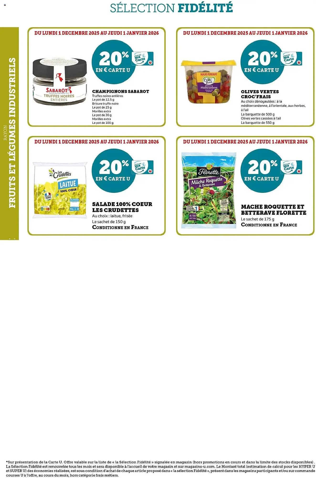 Catalogue U Express du 1 décembre au 1 janvier 2026 - Catalogue page 20
