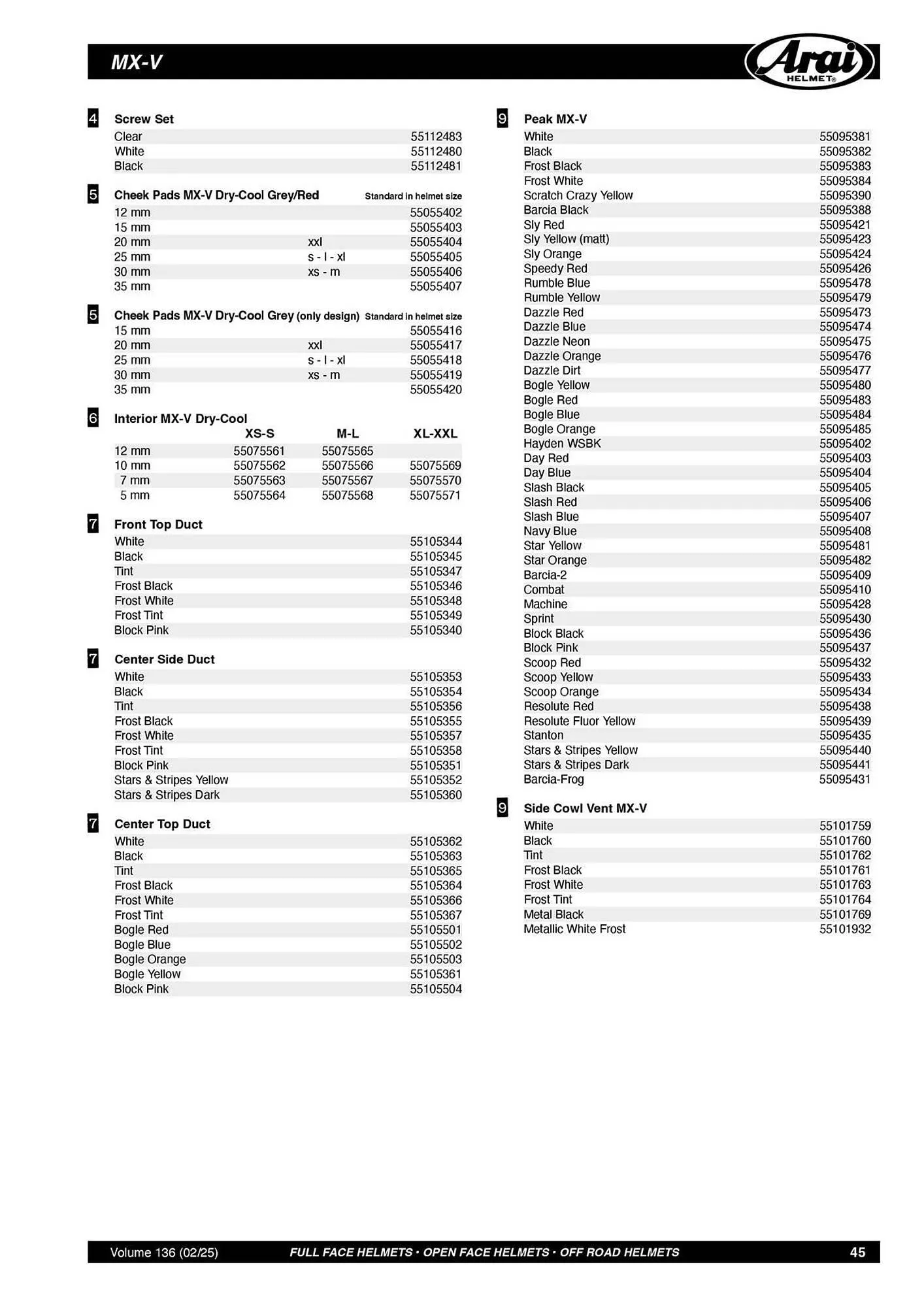 Catalogue Bihr du 21 février au 31 décembre 2025 - Catalogue page 45