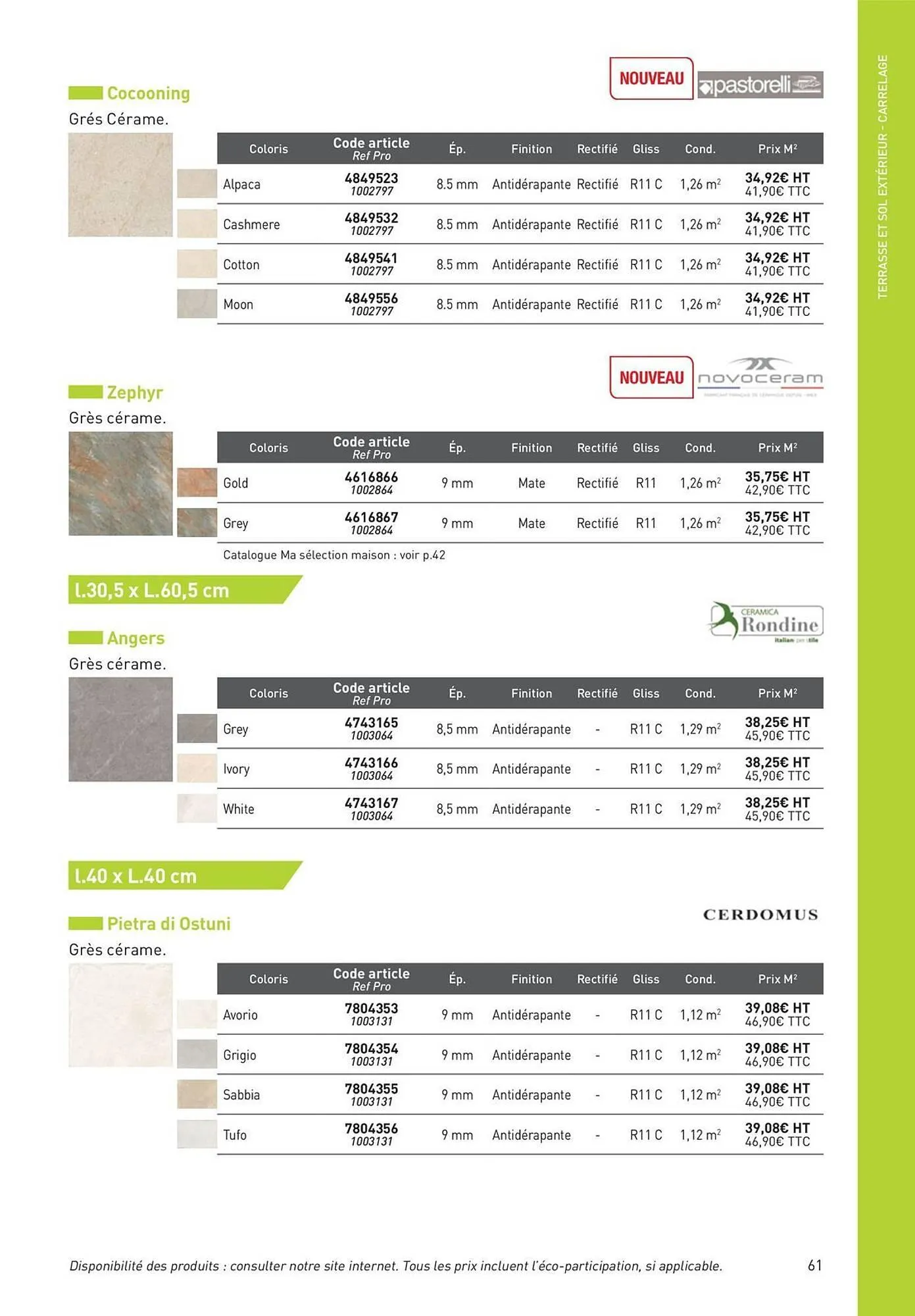 Catalogue Point P du 19 août au 1 janvier 2026 - Catalogue page 61