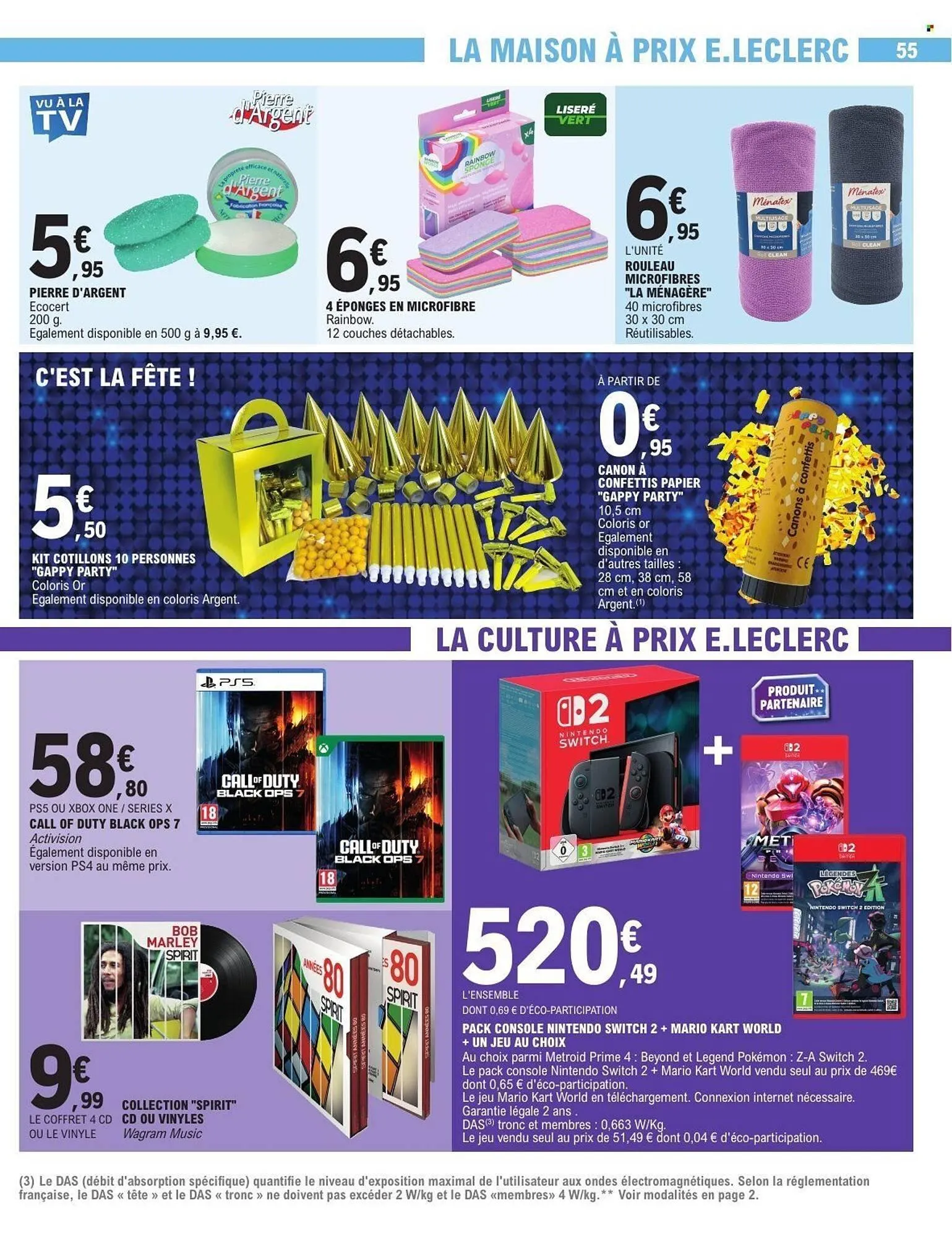 Catalogue E.Leclerc du 2 décembre au 13 décembre 2025 - Catalogue page 55