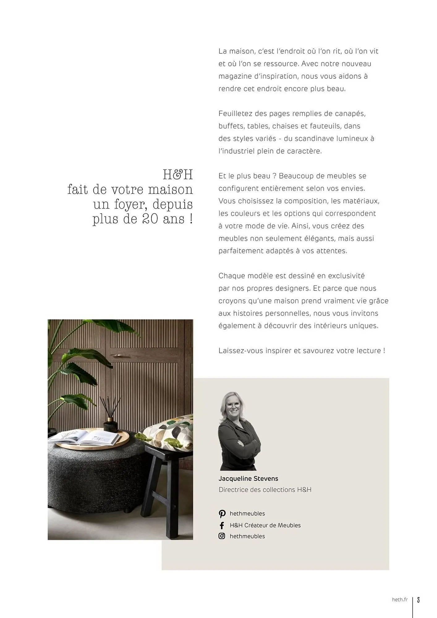 Catalogue H&H du 15 septembre au 28 février 2026 - Catalogue page 3