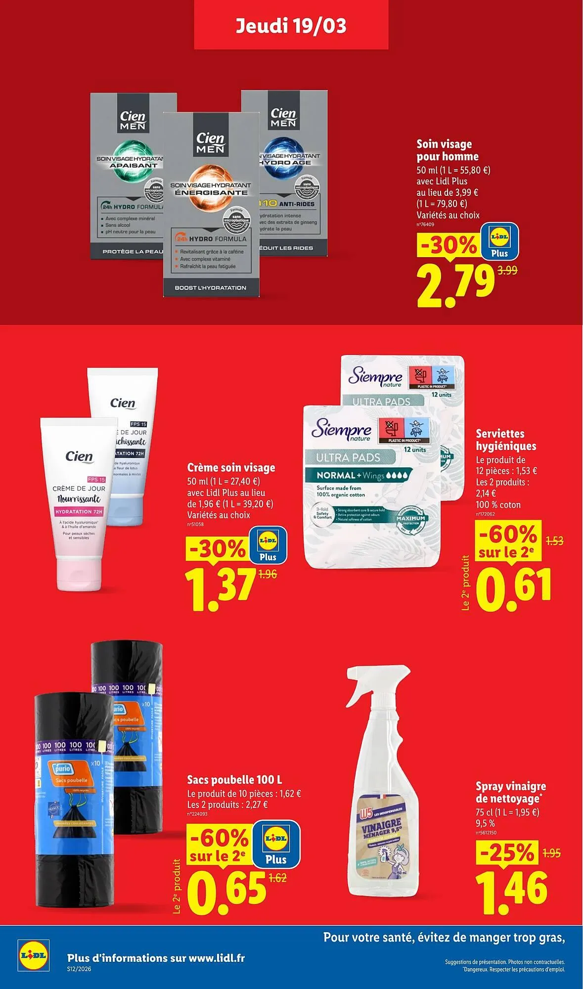 Catalogue Lidl du 19 mars au 25 mars 2026 - Catalogue page 12