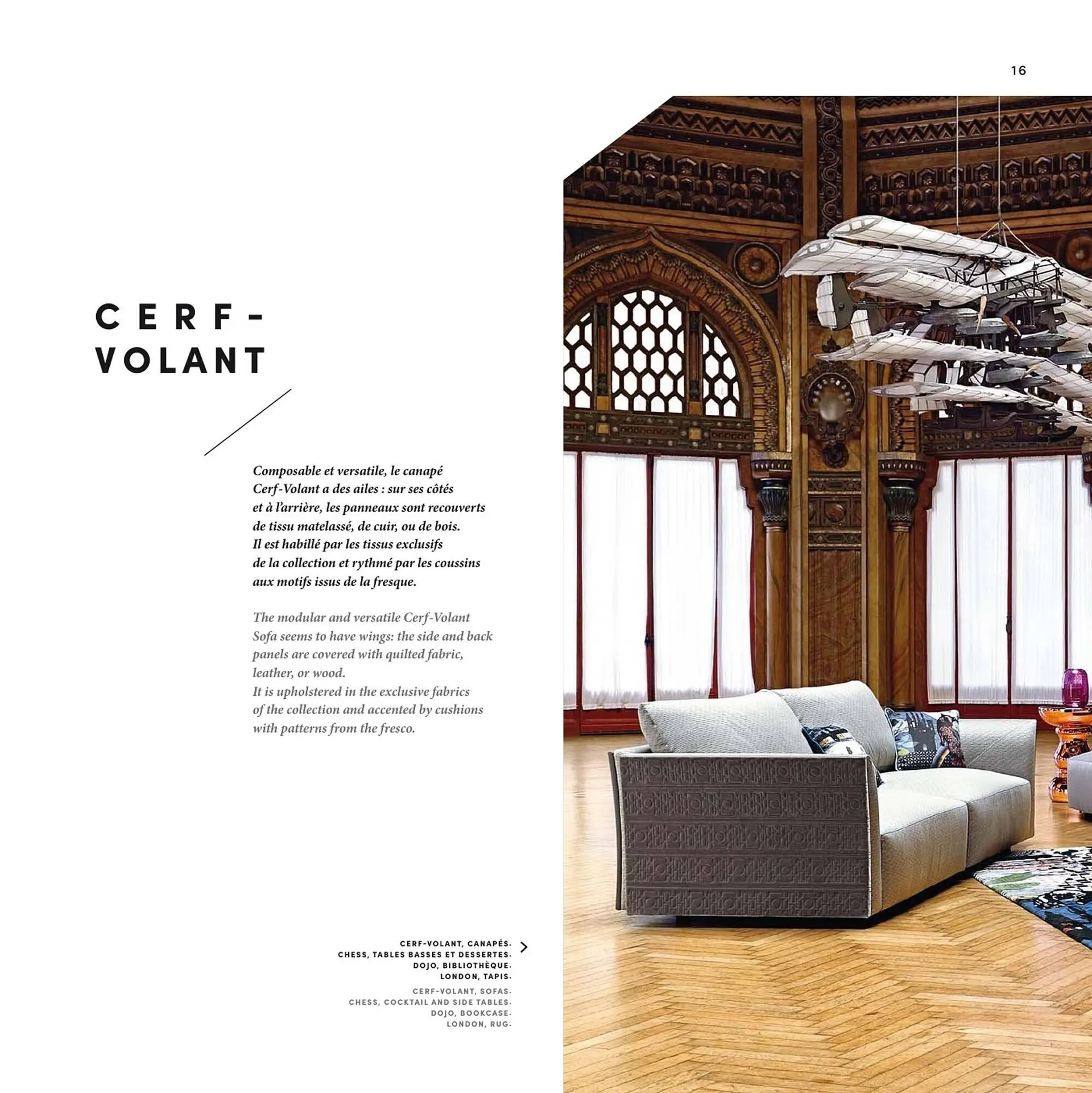 catalogue Roche Bobois du 2 septembre au 1 janvier 2026 - Catalogue page 16