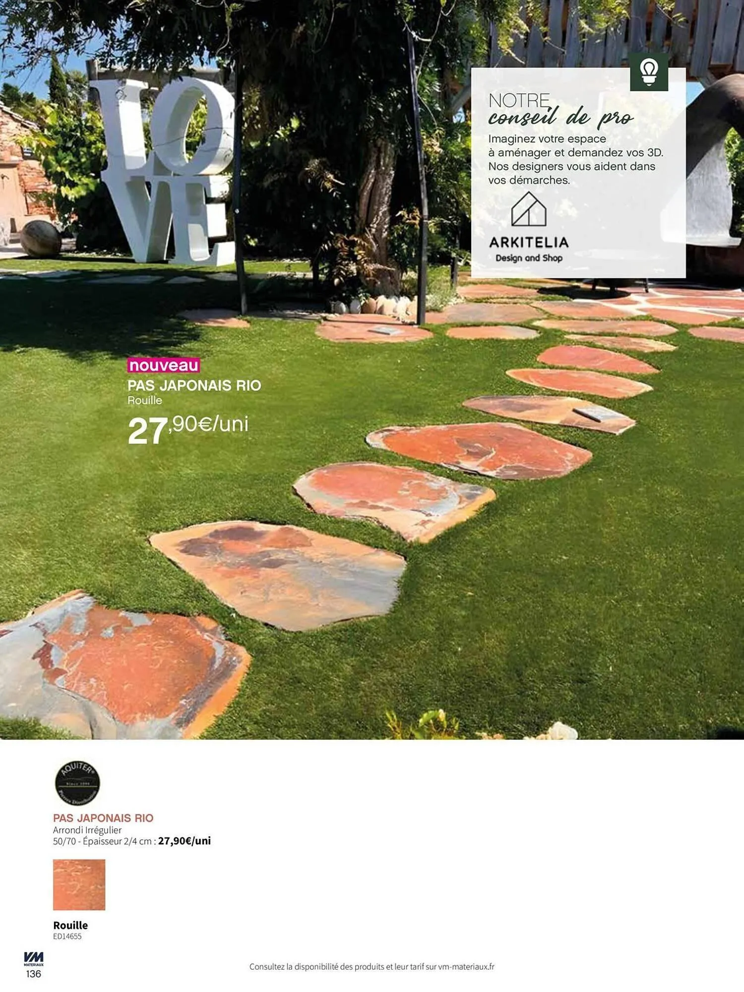 Catalogue VM Matériaux du 14 mars au 20 janvier 2026 - Catalogue page 136