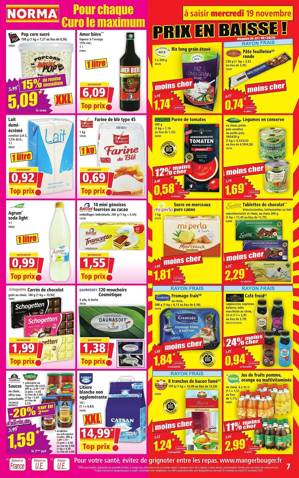 Catalogue Norma du 19 novembre au 25 novembre 2025 - Catalogue page 7