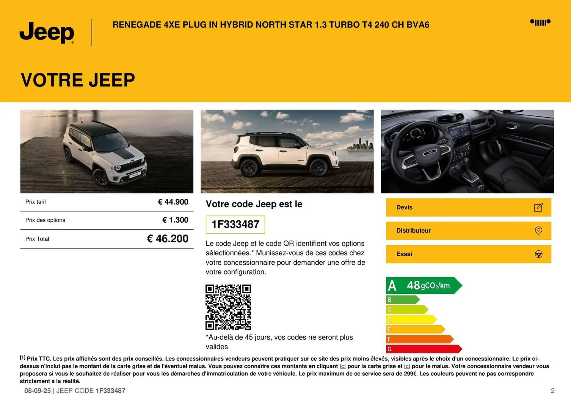 Catalogue Jeep du 8 septembre au 30 septembre 2026 - Catalogue page 2