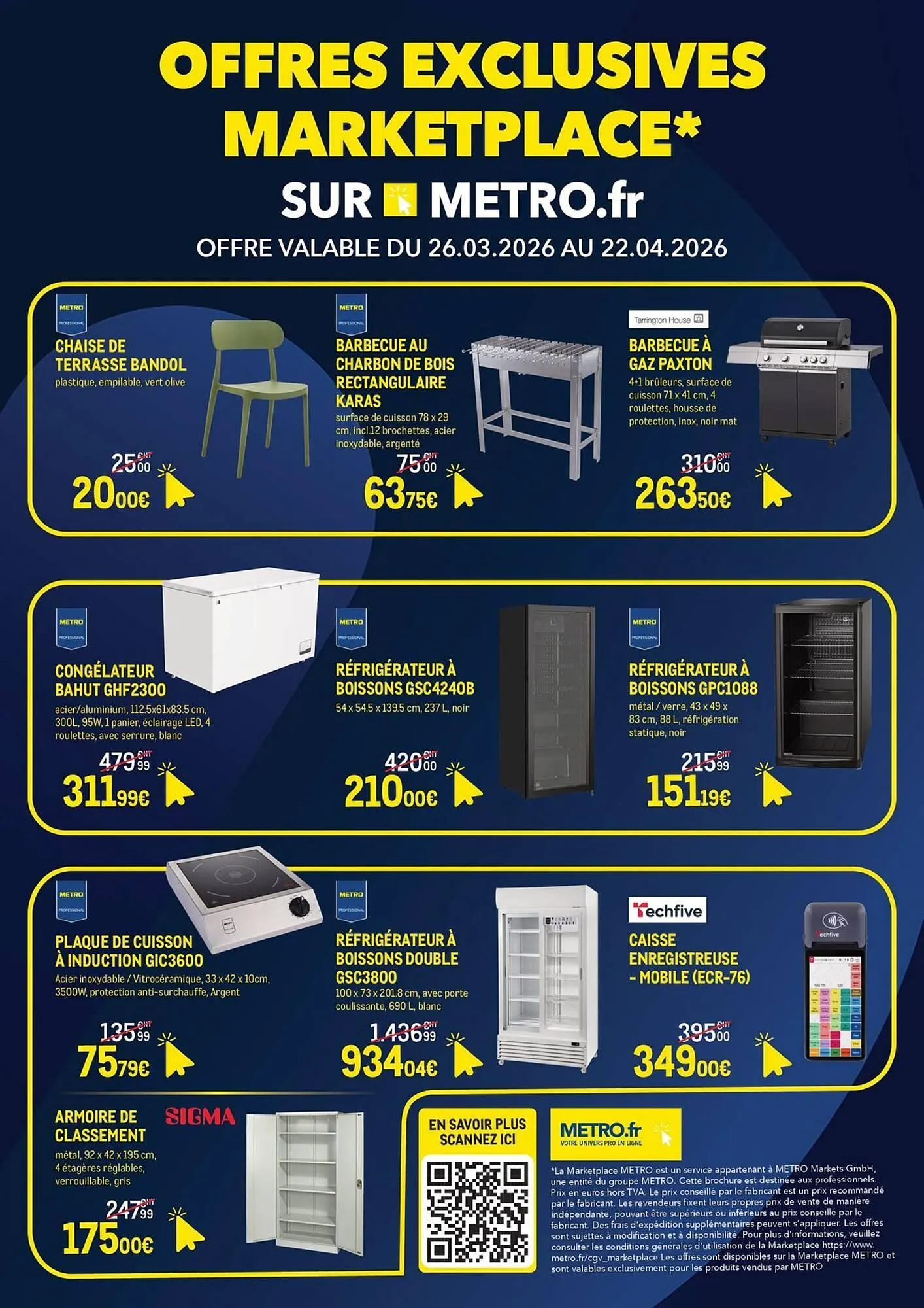 Catalogue METRO du 27 mars au 22 avril 2026 - Catalogue page 1