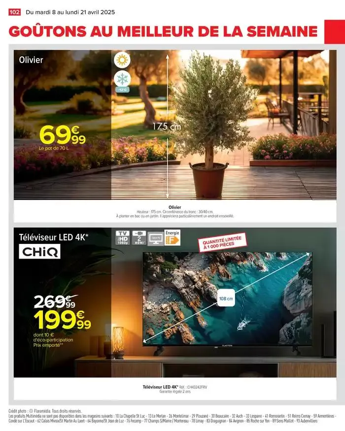JOYEUSES PÂQUES & MEILLEURS PRIX du 8 avril au 21 avril 2025 - Catalogue page 104