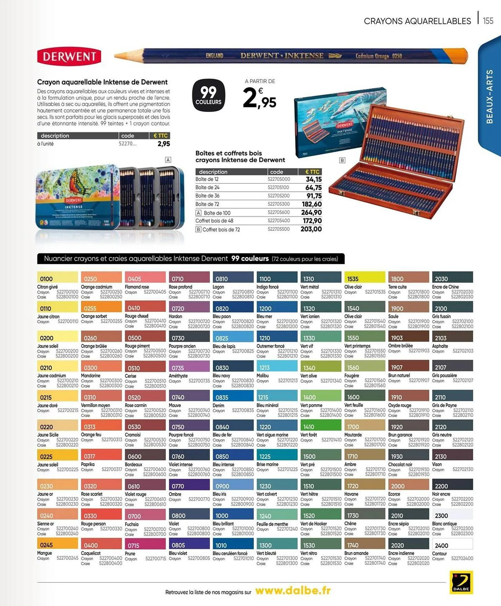 Catalogue Dalbe du 27 janvier au 31 décembre 2025 - Catalogue page 157