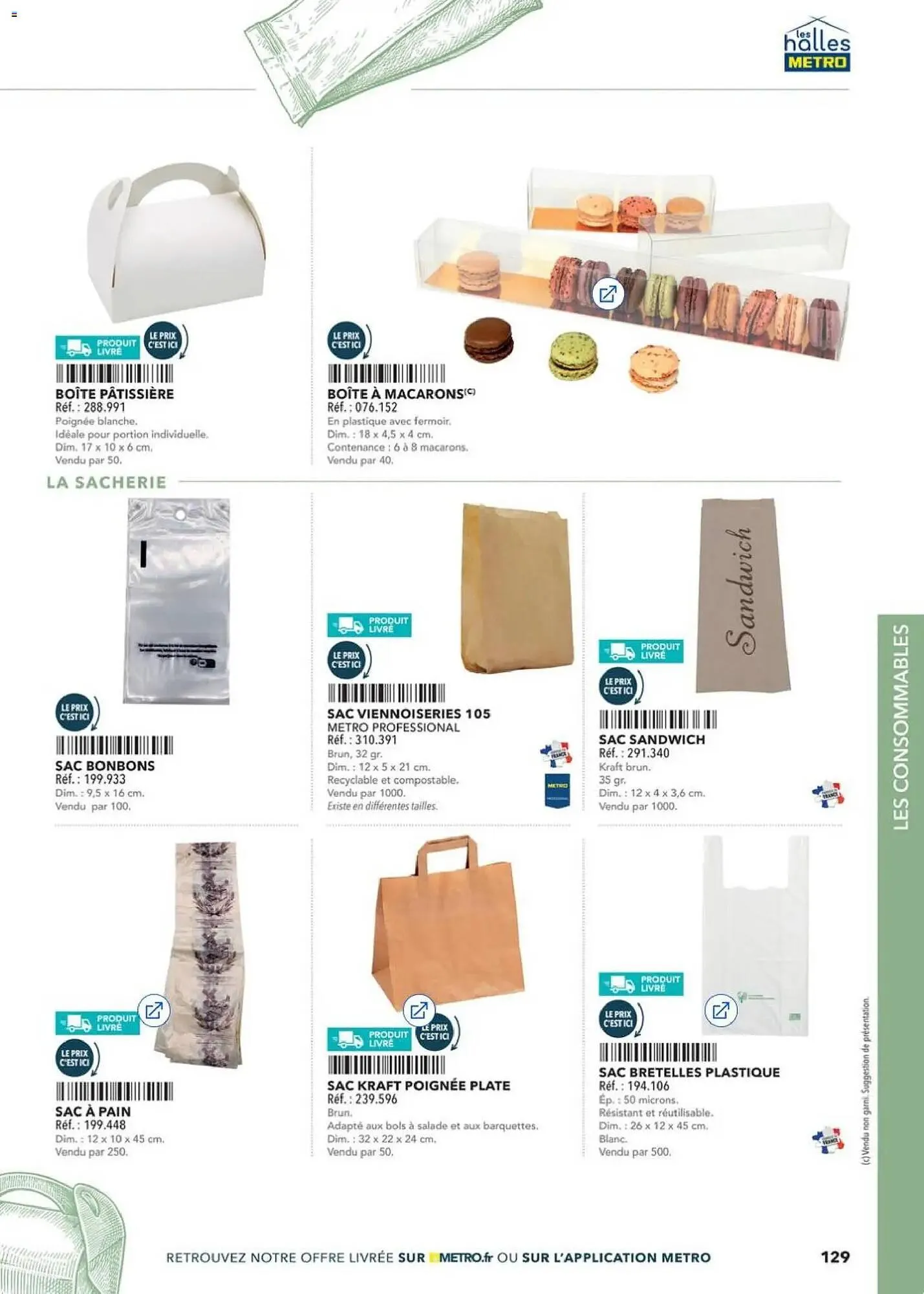 Catalogue METRO du 30 avril au 31 décembre 2026 - Catalogue page 129