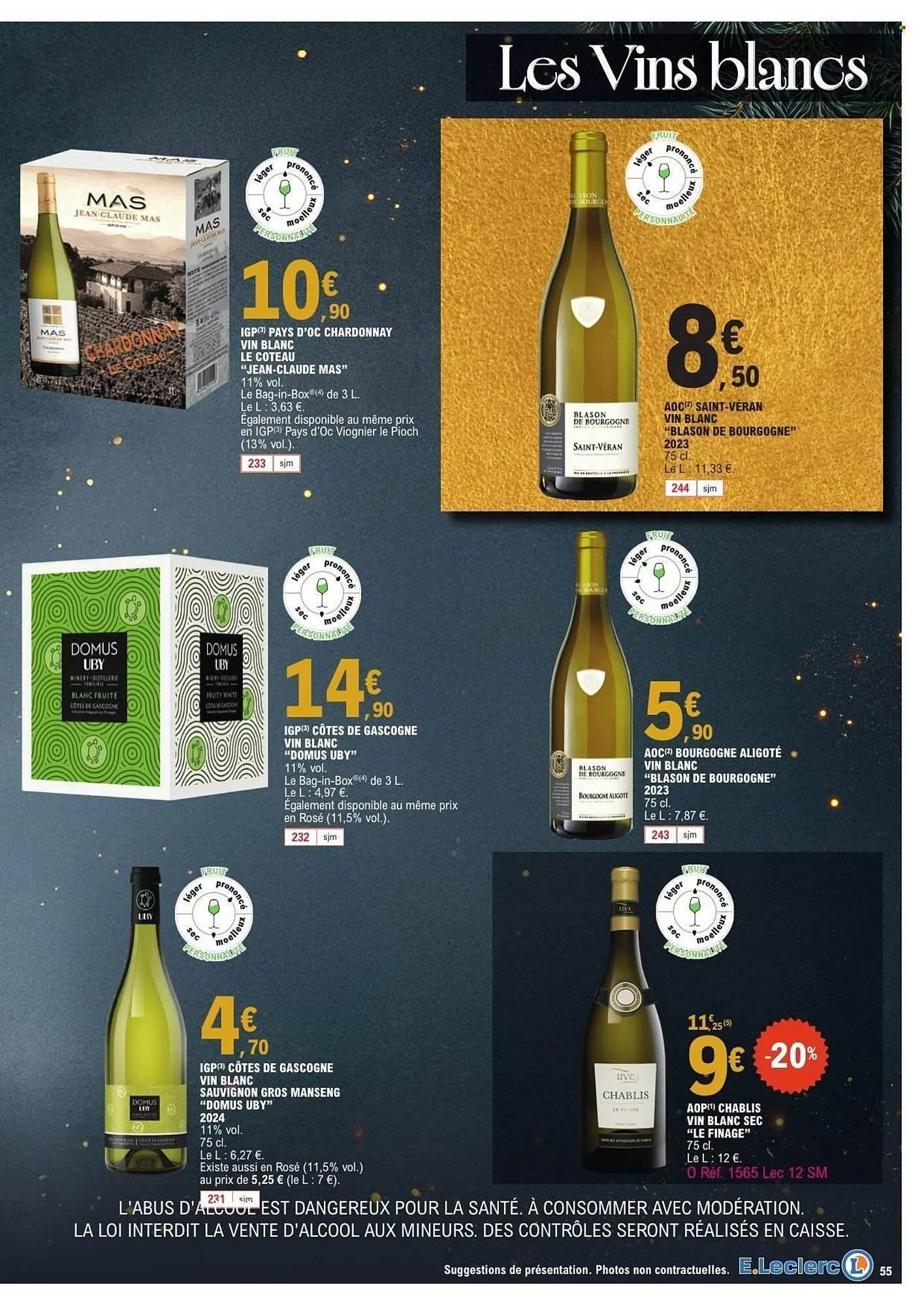 Catalogue E.Leclerc du 16 décembre au 27 décembre 2025 - Catalogue page 55