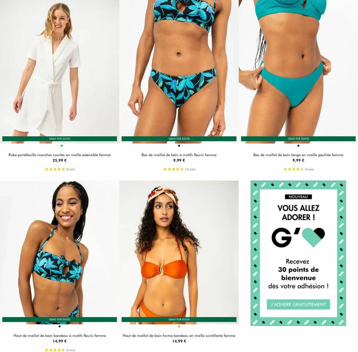 Gémo Catalogue actuel du 24 juillet au 6 août 2024 - Catalogue page 3