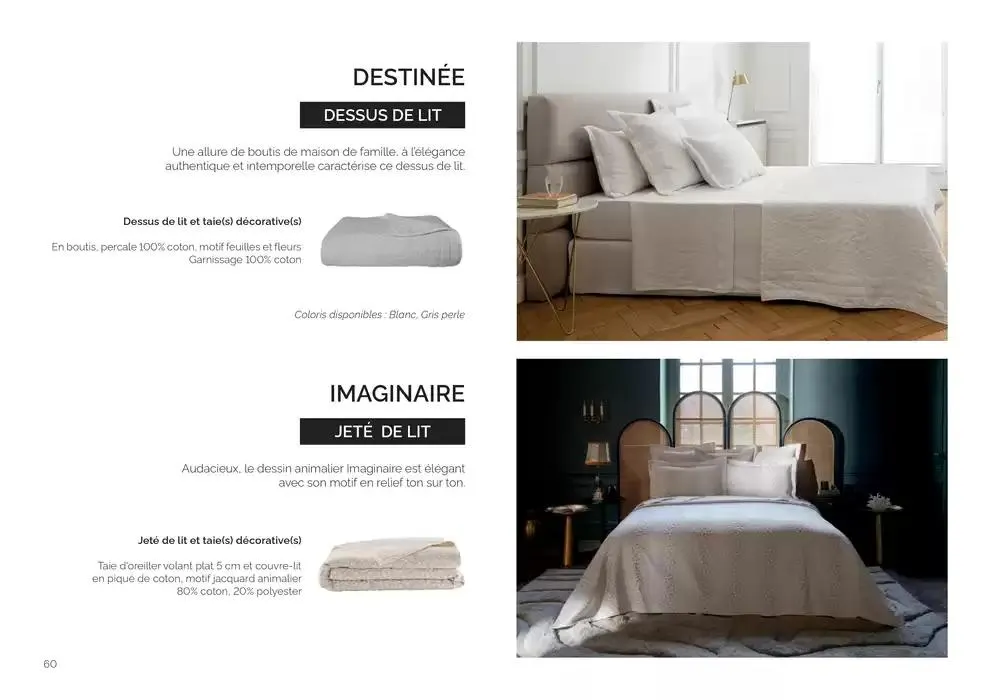 Notre collection Printemps - Ete 2025 du 14 février au 30 août 2025 - Catalogue page 60