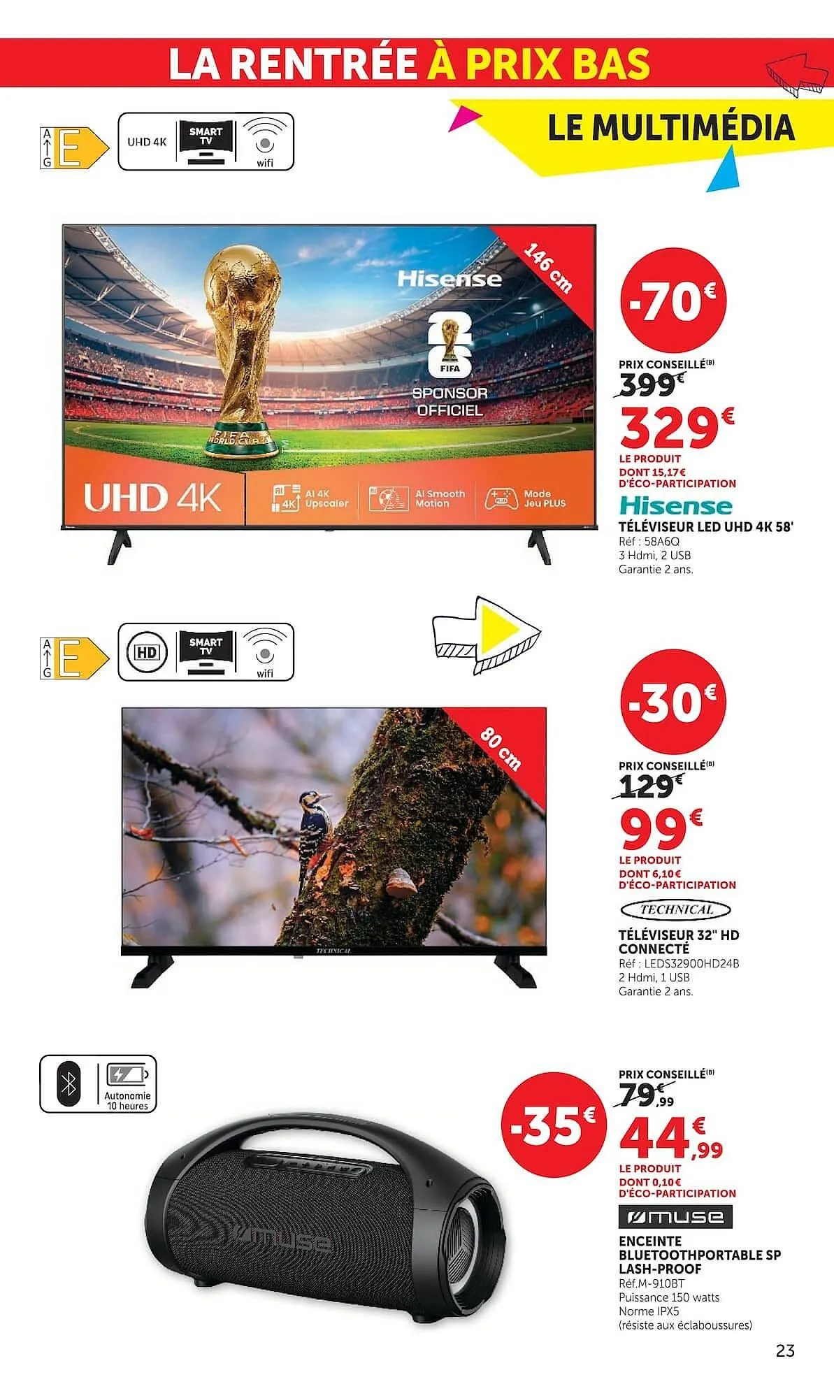 Catalogue Super U du 7 juillet au 9 août 2026 - Catalogue page 23