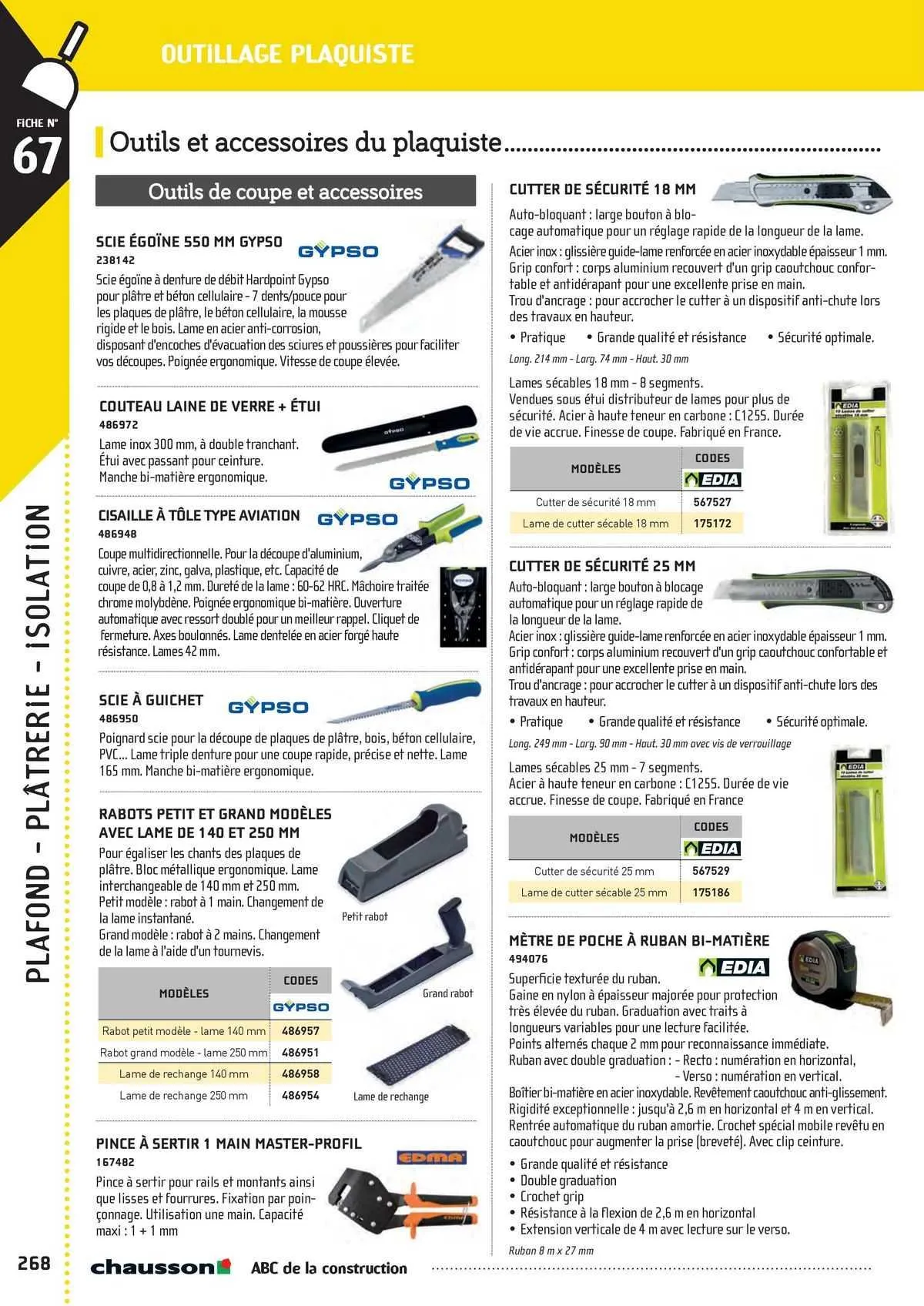 Catalogue Chausson Matériaux du 2 mai au 31 décembre 2025 - Catalogue page 225