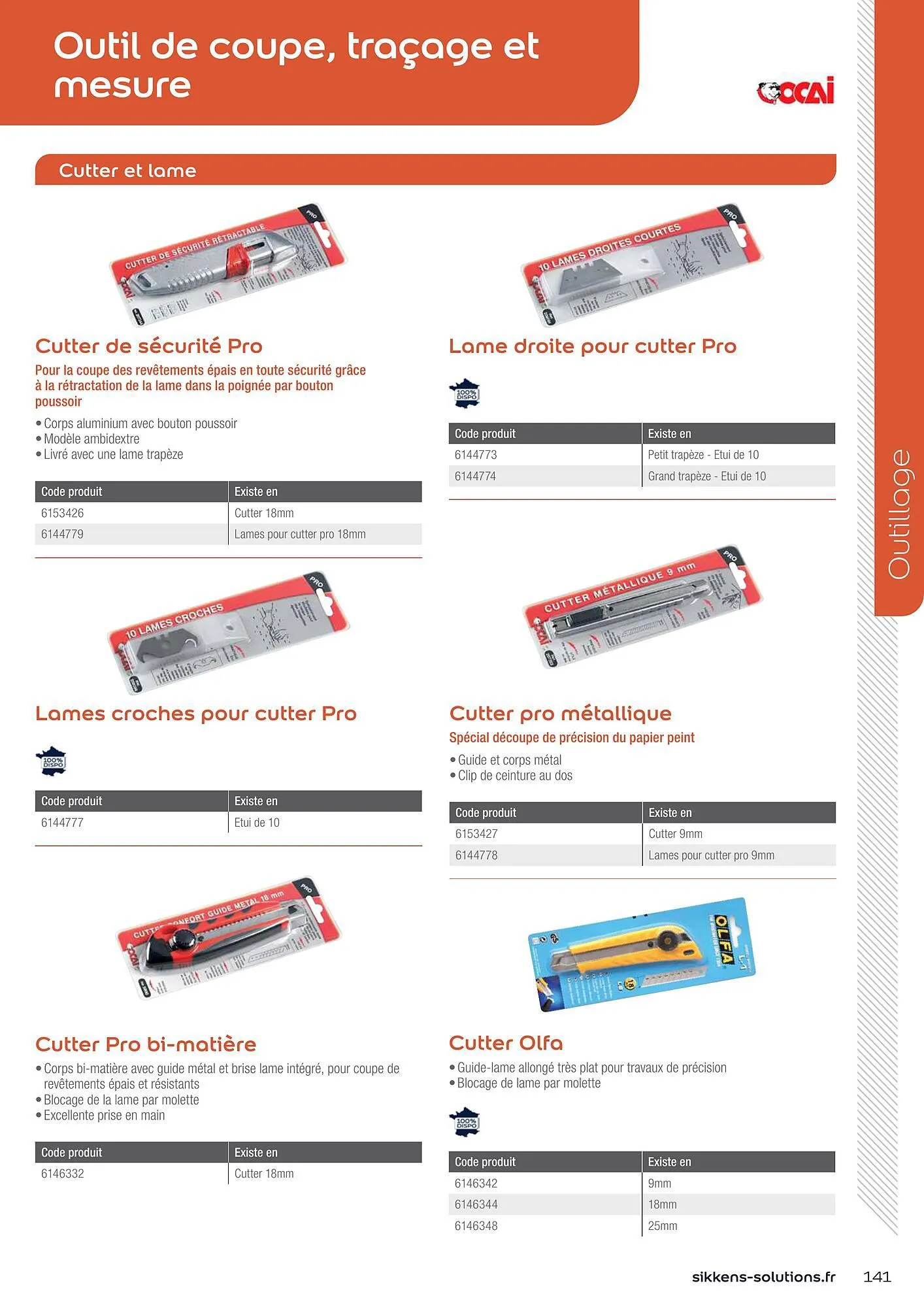 Catalogue Sikkens Solution du 8 janvier au 28 décembre 2025 - Catalogue page 141