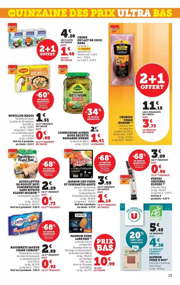 Quinzaine Commerçante du 11 mars au 23 mars 2025 - Catalogue page 13