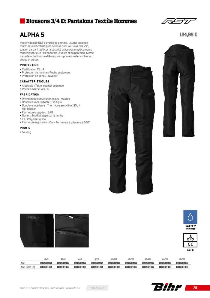 RST 2025 du 20 mars au 31 décembre 2025 - Catalogue page 75