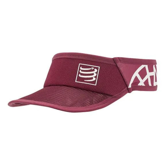 Visière Compressport Spiderweb Ultralight Viseur rose