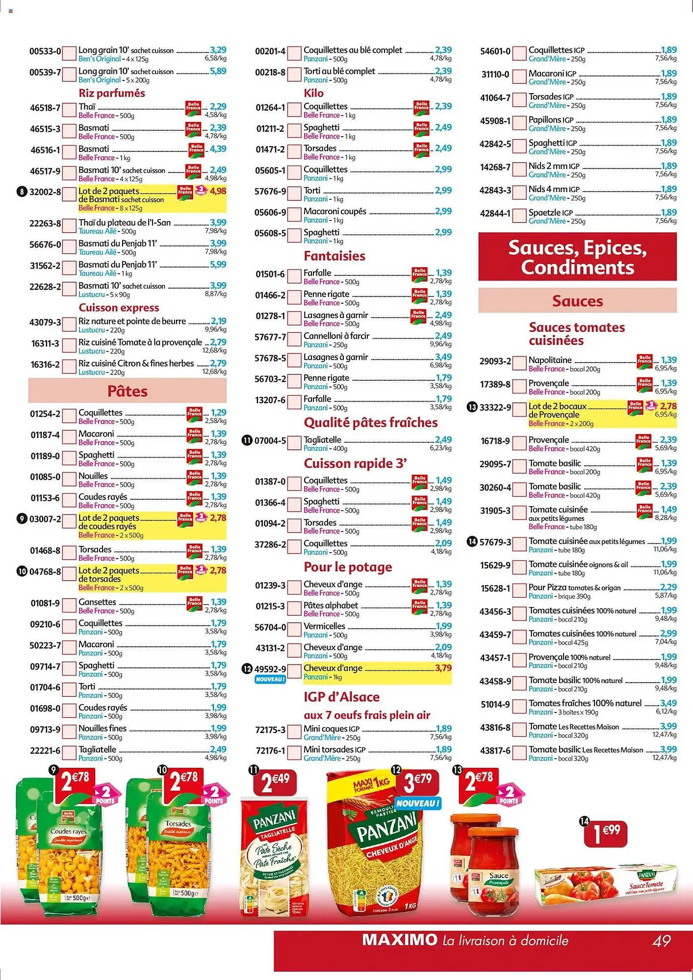 Catalogue Maximo du 24 octobre au 23 novembre 2025 - Catalogue page 49