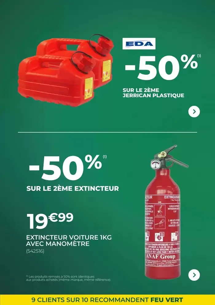 Nos Offres Feu Vert du 2 janvier au 28 janvier 2025 - Catalogue page 10