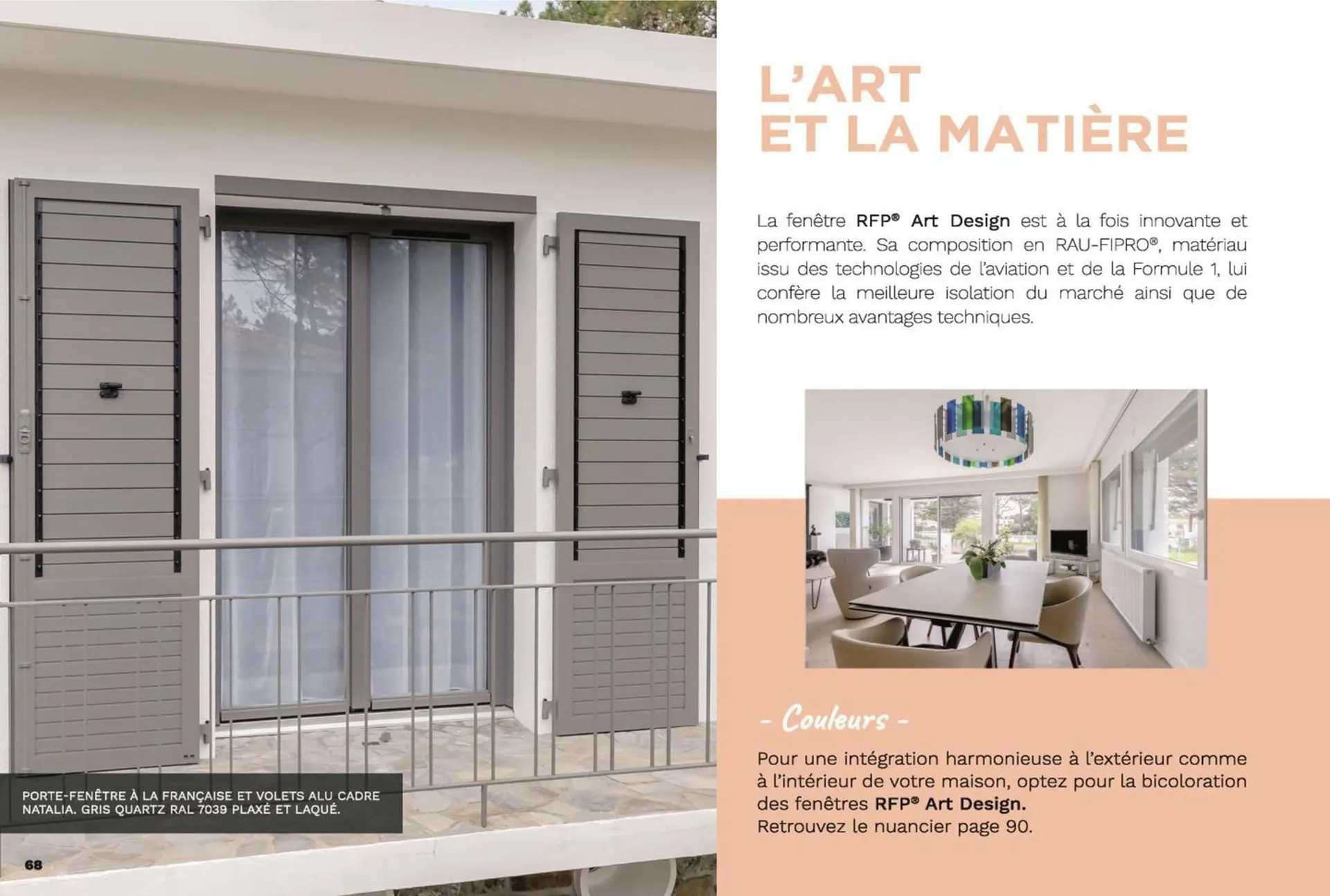 Catalogue Art & Fenêtres du 29 août au 31 décembre 2023 - Catalogue page 68