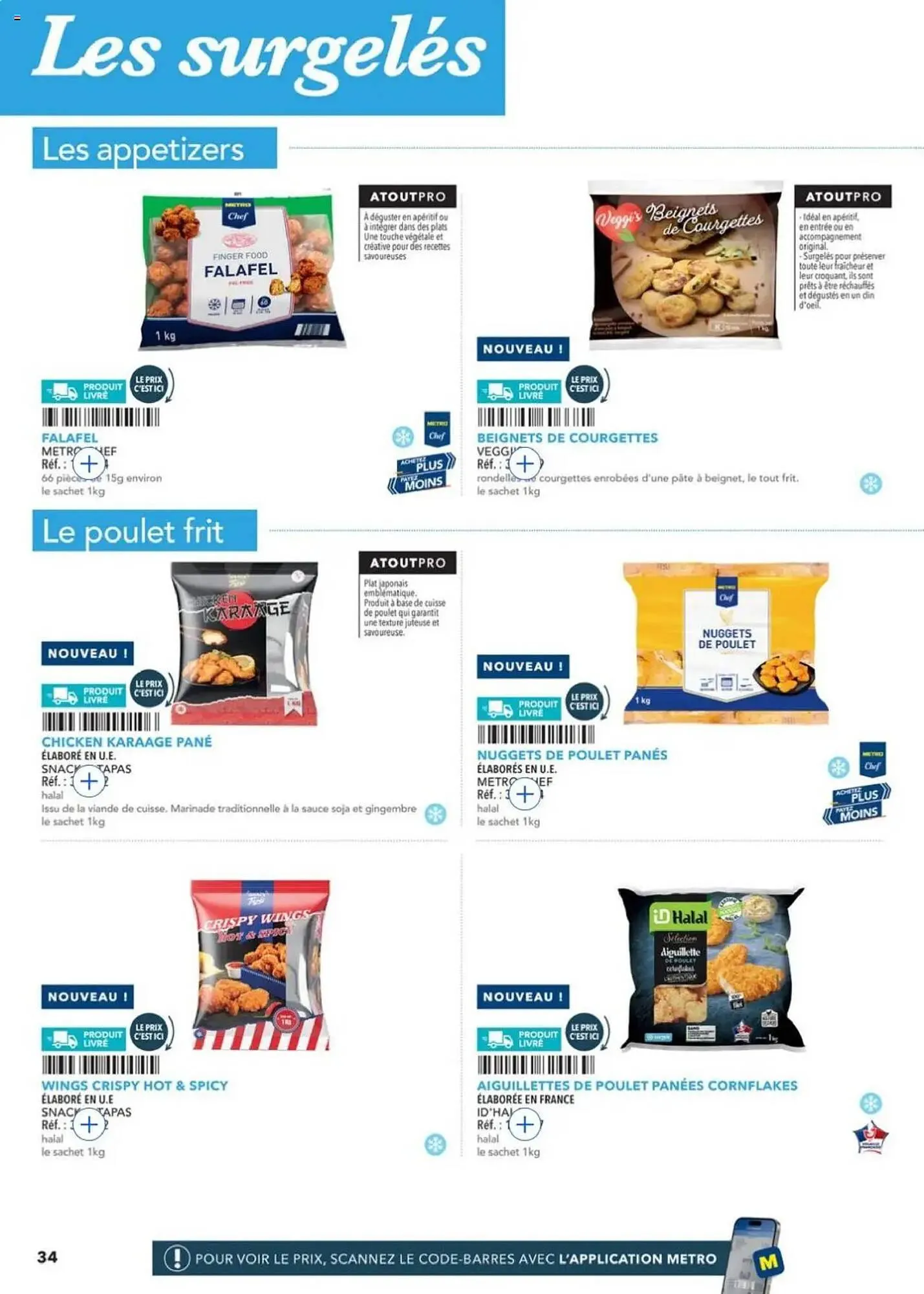 Catalogue METRO du 2 octobre au 31 décembre 2025 - Catalogue page 34