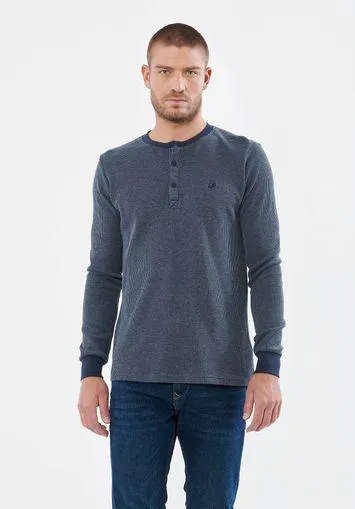 T-shirt bleu marine homme