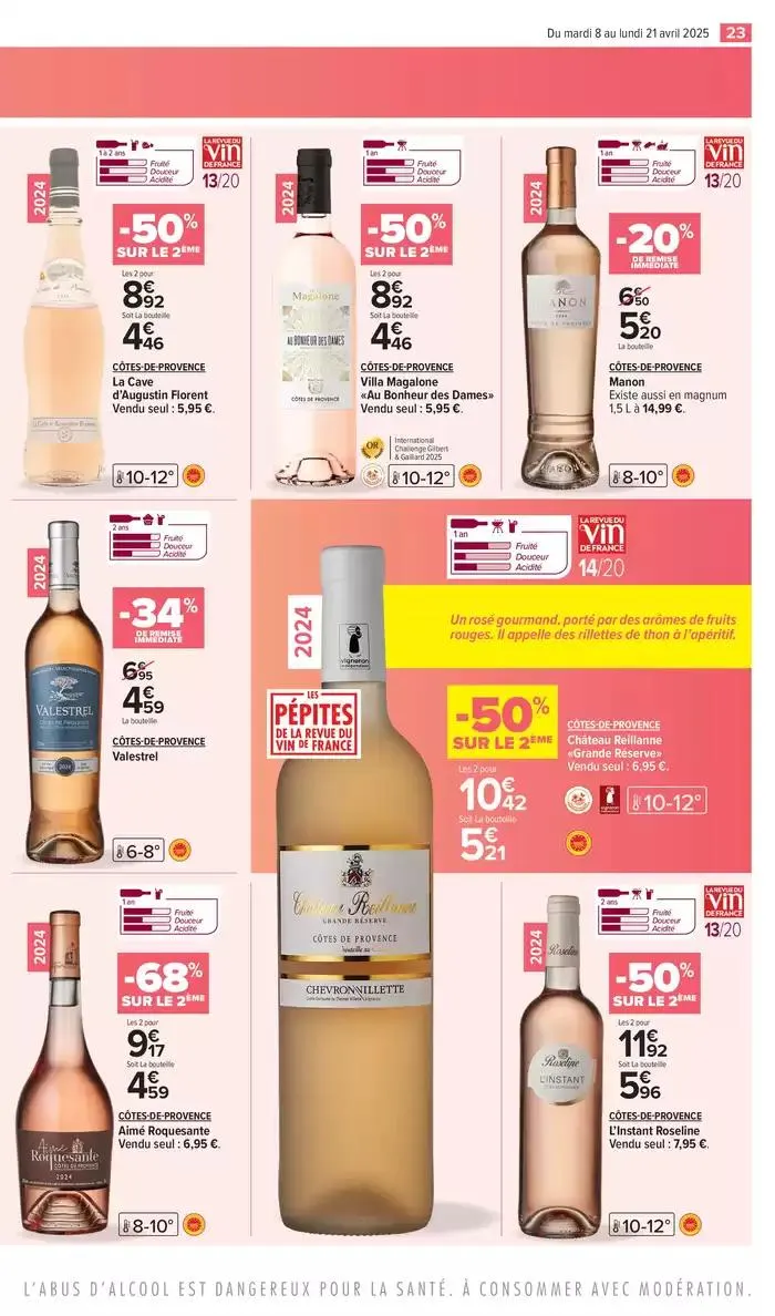 FOIRE AUX VINS DE PRINTEMPS du 8 avril au 21 avril 2025 - Catalogue page 25