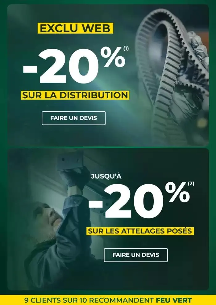 Les Offres Feu Vert du 29 avril au 3 juin 2025 - Catalogue page 2