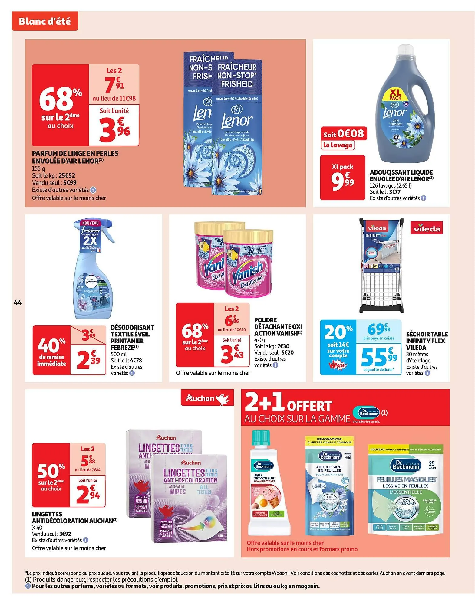 Catalogue Auchan du 10 juin au 22 juin 2025 - Catalogue page 44