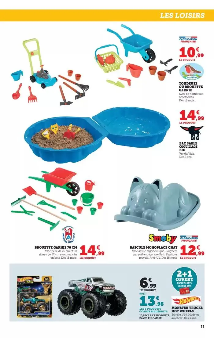 Le plein air a prix bas du 25 mars au 6 avril 2025 - Catalogue page 11