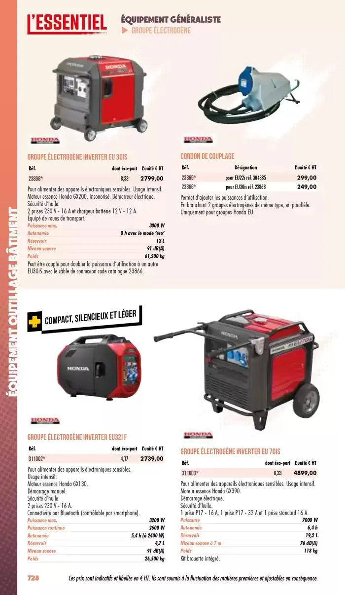 Essentiel Industrie 2025 du 3 janvier au 31 décembre 2025 - Catalogue page 730