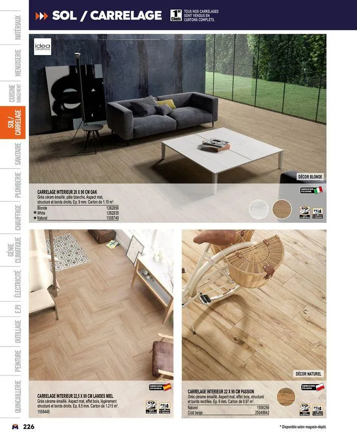 Guide produits 2024 du 15 mars au 31 décembre 2024 - Catalogue page 226