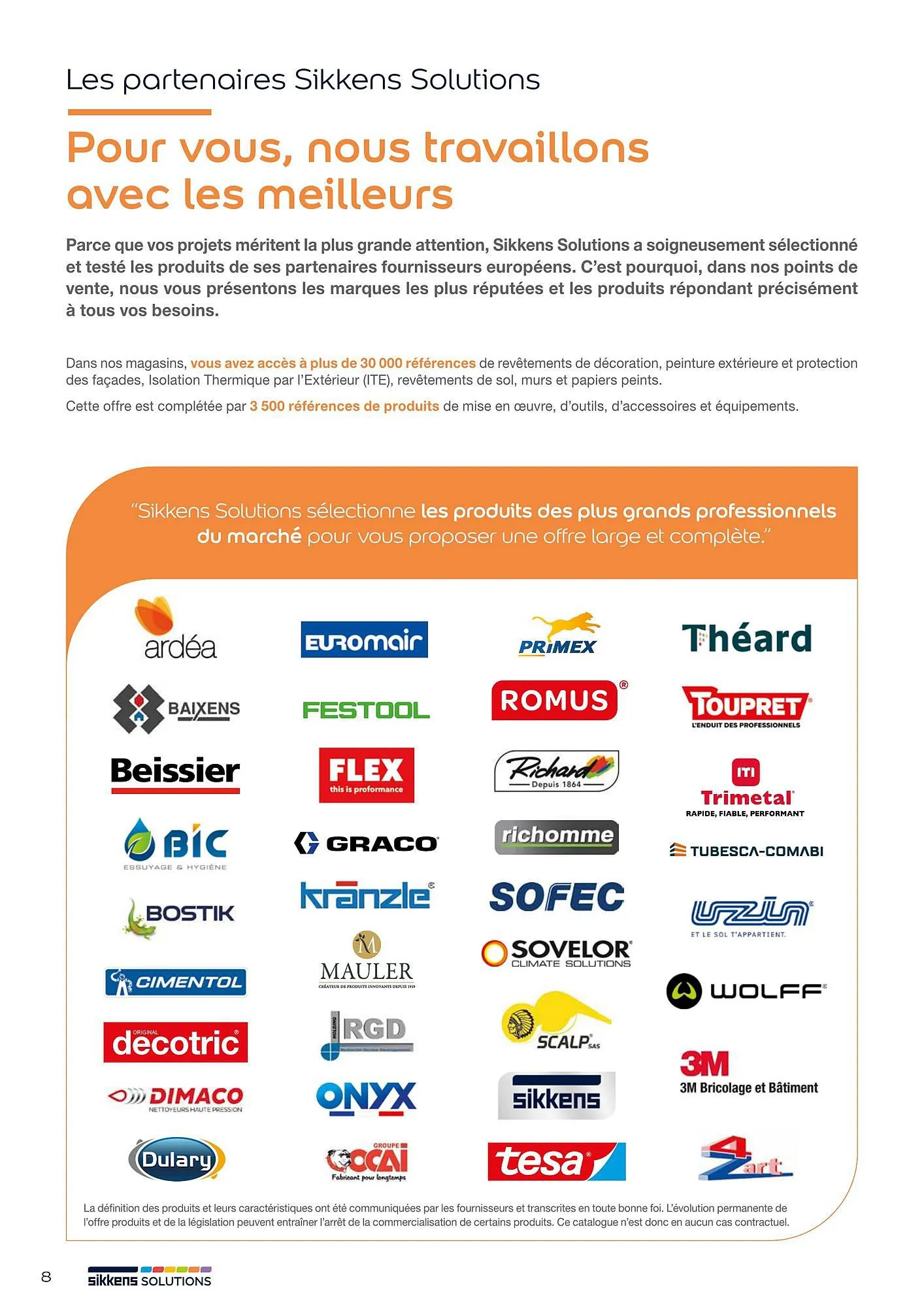 Catalogue Sikkens Solution du 8 janvier au 28 décembre 2025 - Catalogue page 8