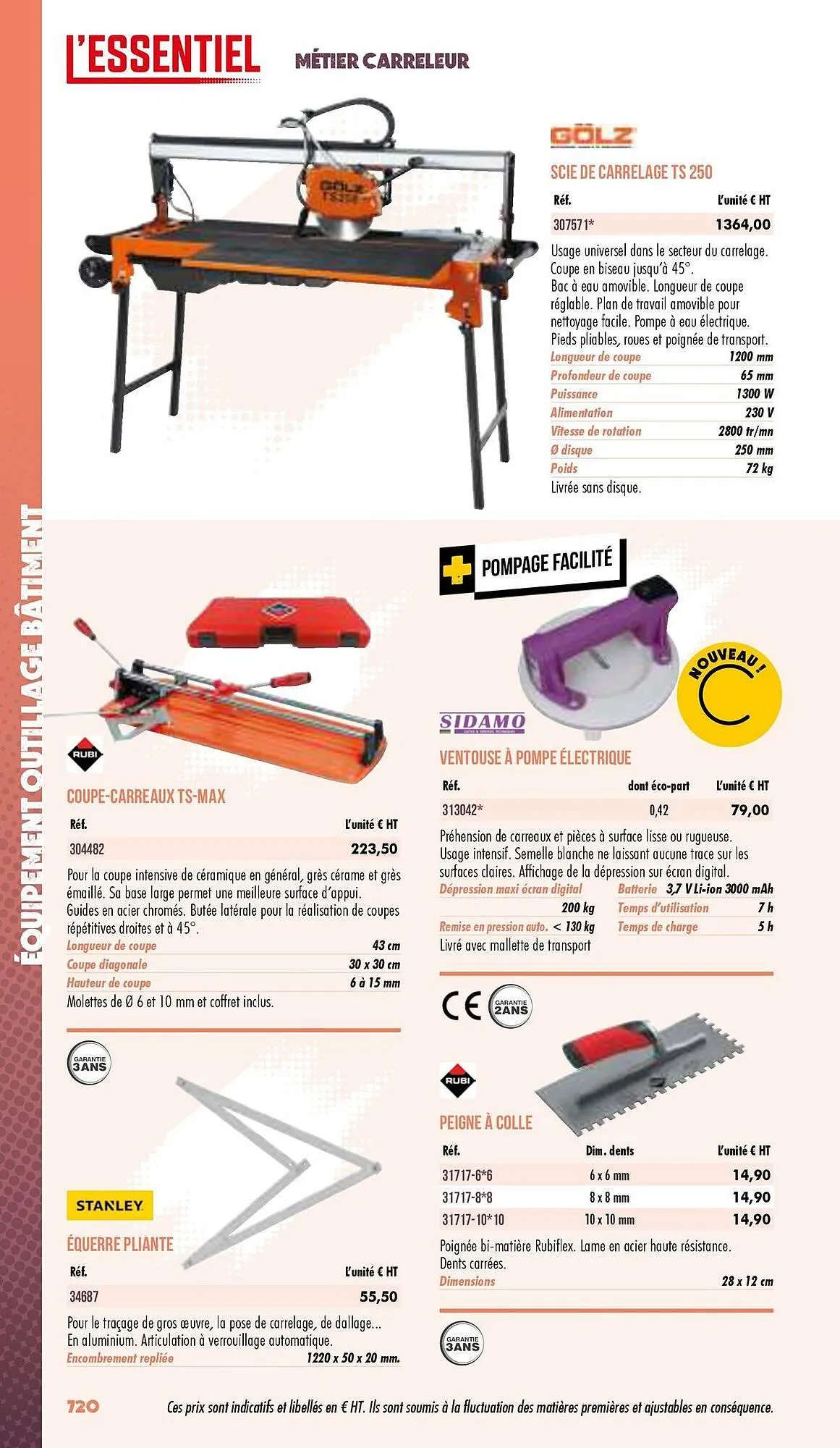 Catalogue Master Pro du 3 janvier au 31 décembre 2025 - Catalogue page 722