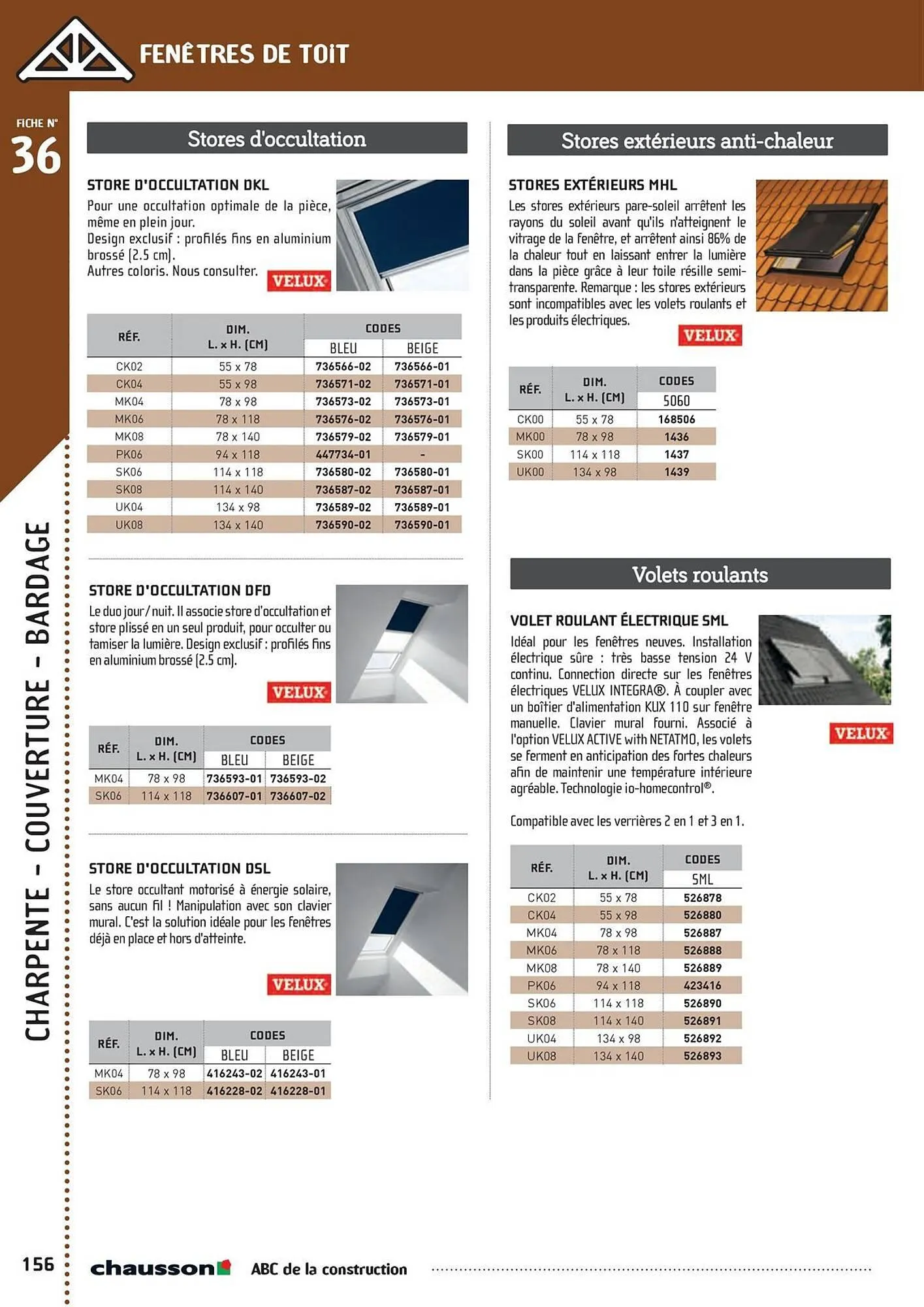 Catalogue Chausson Matériaux du 2 mai au 31 décembre 2025 - Catalogue page 158