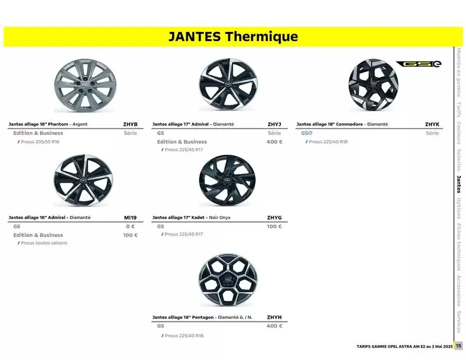 Opel Astra et Astra Sports Tourer du 12 mai au 12 mai 2026 - Catalogue page 16