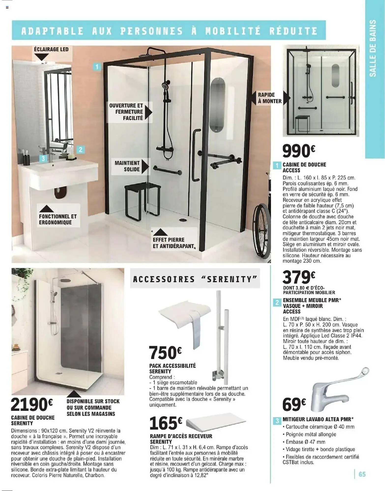 Catalogue E.Leclerc Brico du 7 janvier au 31 décembre 2025 - Catalogue page 65