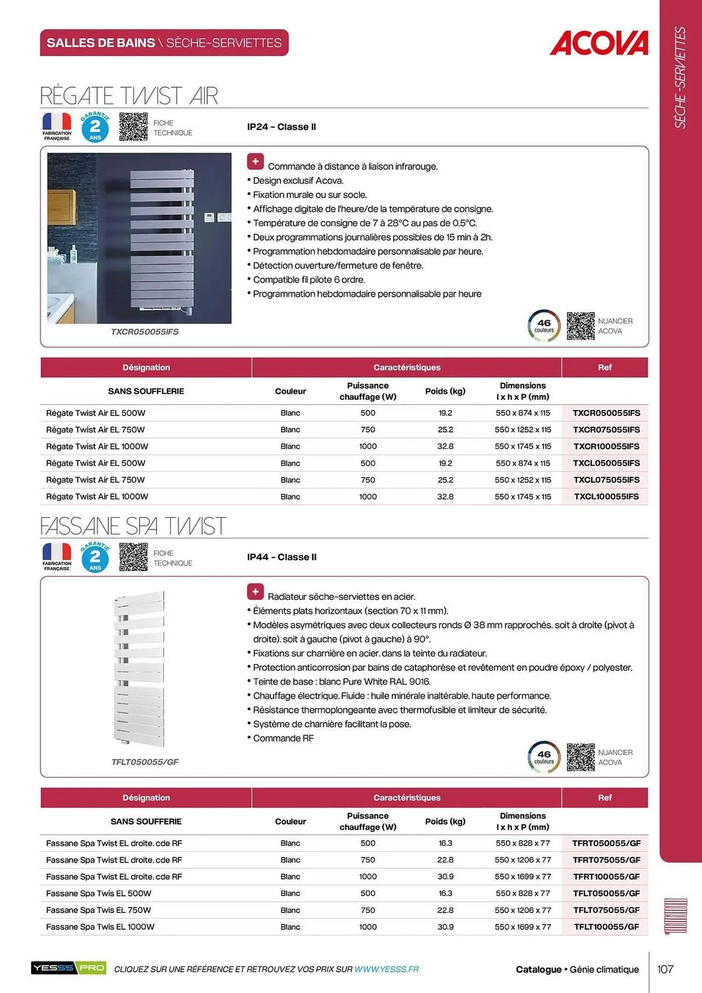Catalogue Yesss electrique du 14 octobre au 31 décembre 2026 - Catalogue page 109
