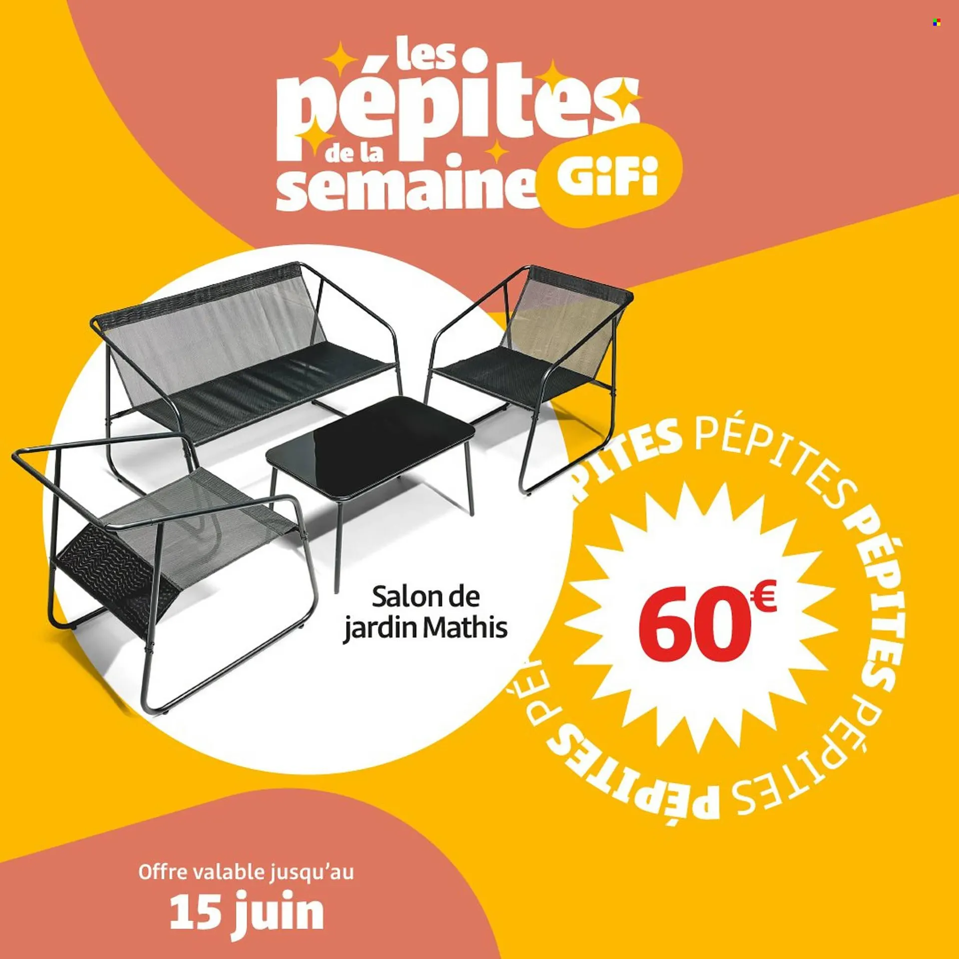 Catalogue Gifi du 11 juin au 15 juin 2025 - Catalogue page 1