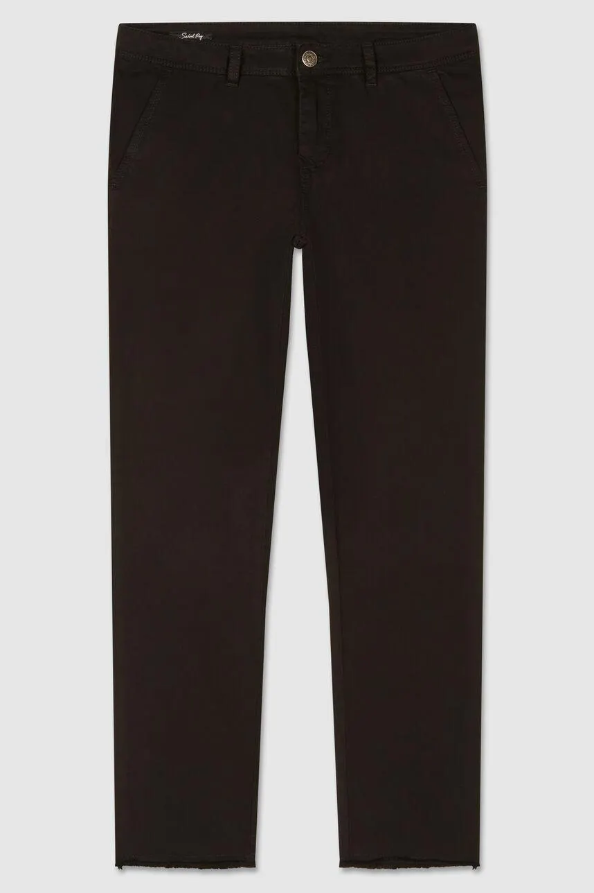 Chino crop en coton stretch CLOEE CROP