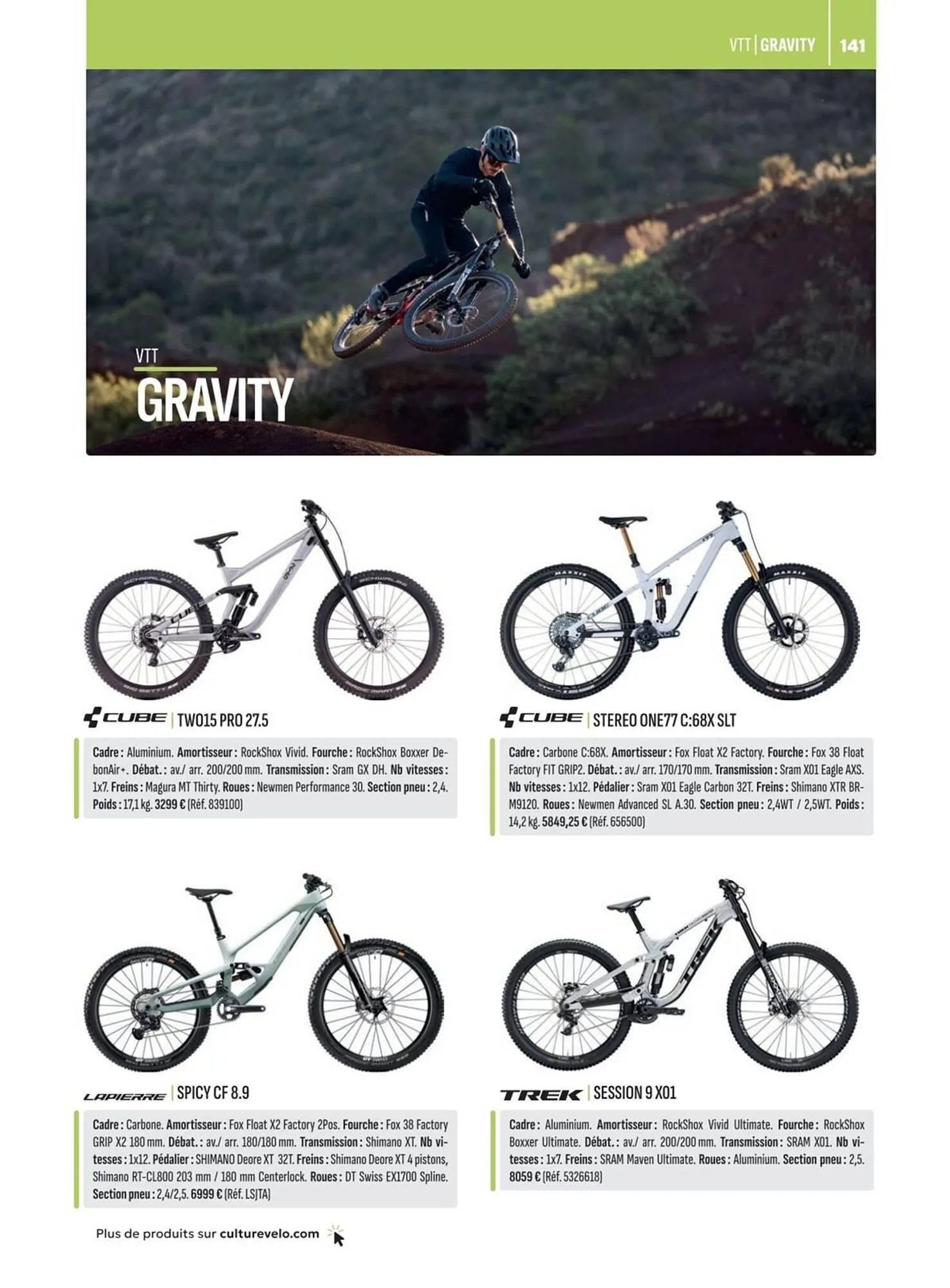 Catalogue Culture Vélo du 2 mai au 31 décembre 2025 - Catalogue page 141