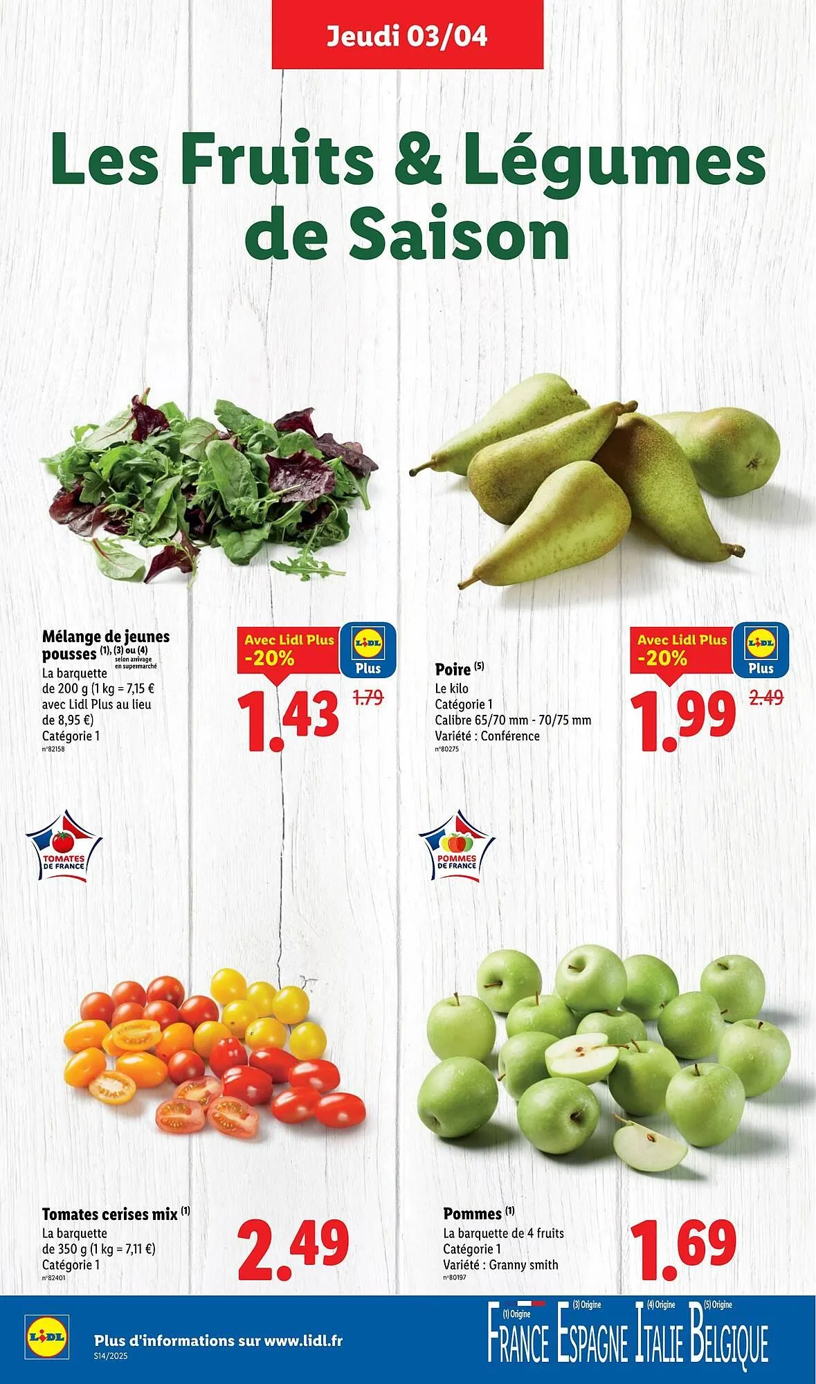 Catalogue Lidl du 3 avril au 9 avril 2025 - Catalogue page 4