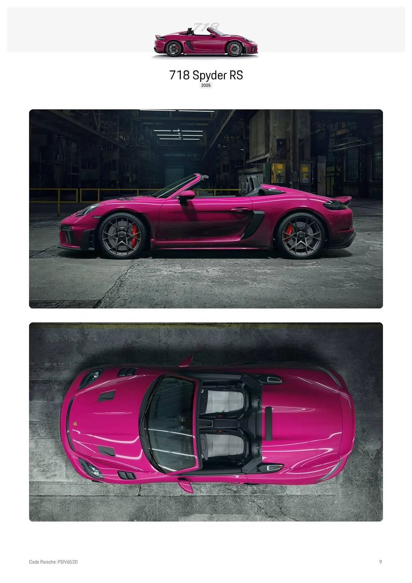 Catalogue Porsche du 11 septembre au 31 janvier 2026 - Catalogue page 9