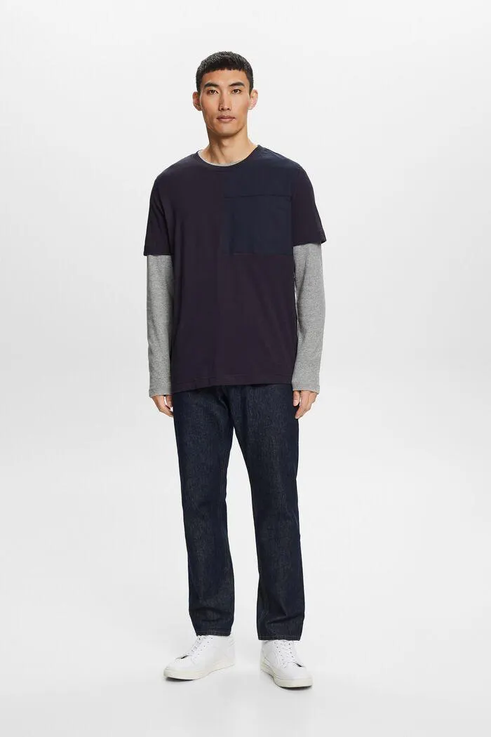 T-shirt en jersey doté d’une poche-poitrine