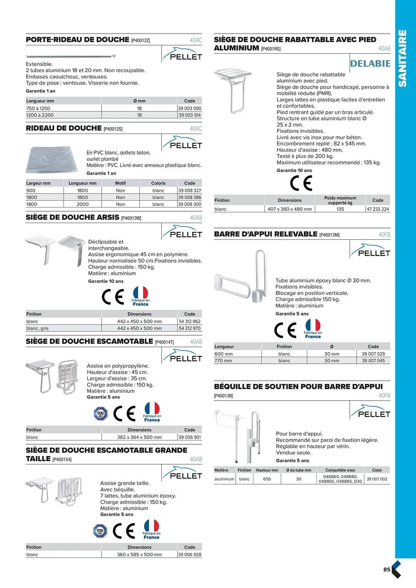 Catalogue Prolians du 2 octobre au 31 décembre 2025 - Catalogue page 85